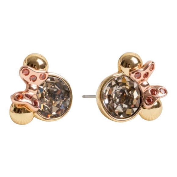 KATE SPADE • New York × Disney Minnie Mouse Brown Stone Earrings - Picture 5 of 7